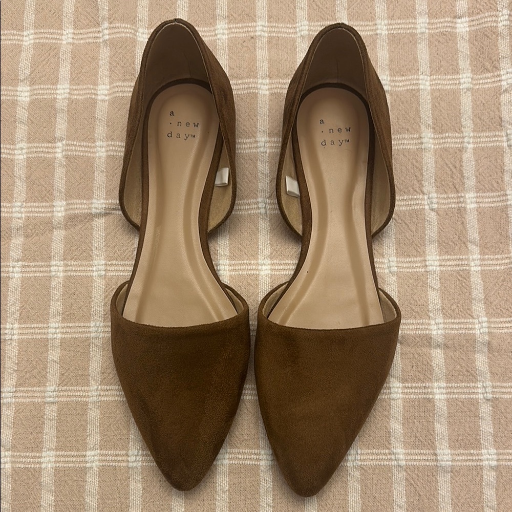A New Day Women's Brown Flats